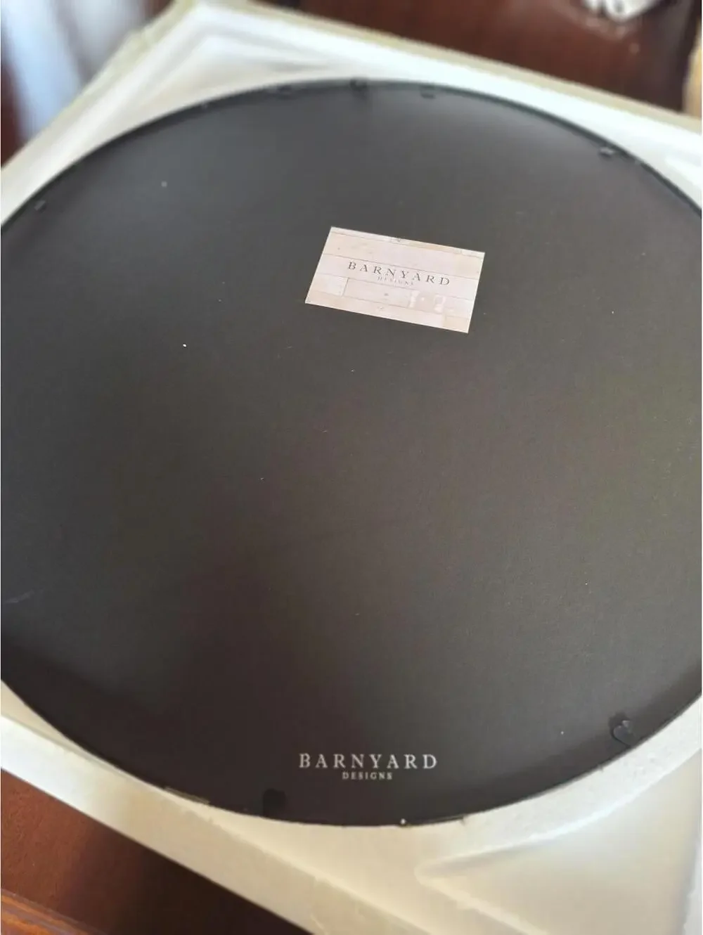 Barnyard Designs Round Wall Mirror
